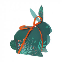 Bunny "Céladon" - Packagings chocolats en forme de lapin pour Pâques