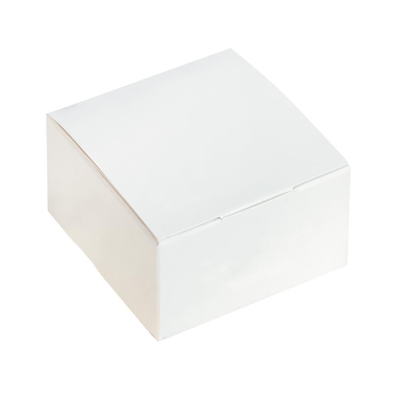 Boîte pliante blanche Boîte pliante blanche