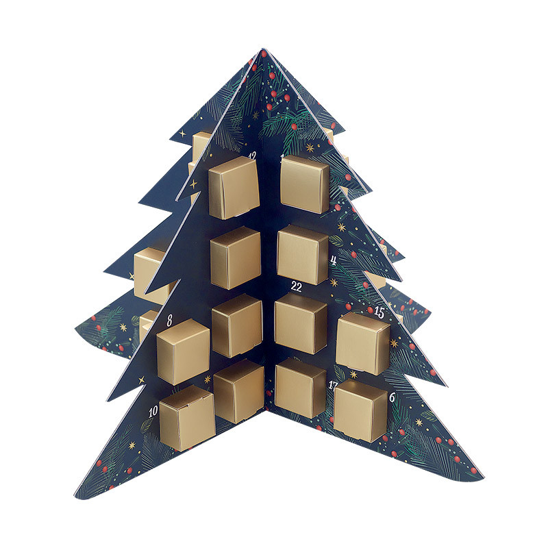 Sapin de l’Avent "La forêt enchantée" - Packaging Original pour Noël