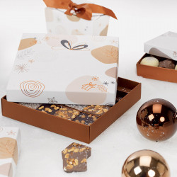 Molly "Promesse" - Boîte prestigieuse & moderne pour chocolats de Noël