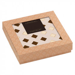 Packaging alimentaire personnalisé chocolat - Carte Caméléon B-05