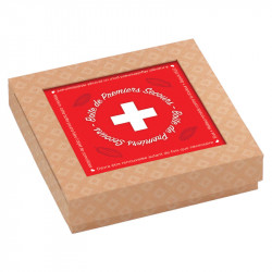Packaging personnalisé boîte premiers secours - Carte Caméléon I-50