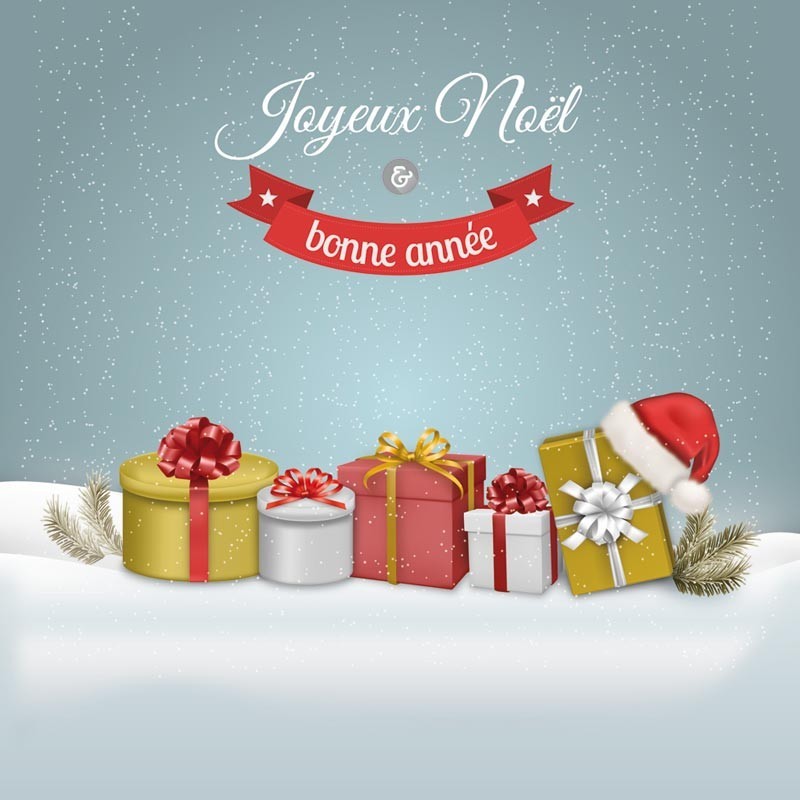 Packaging personnalisé - Carte Caméléon Joyeux Noël et Bonne Année ! Packaging personnalisé - Carte Caméléon Joyeux Noël et Bonne Année !