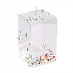 Packaging choco Pâques - Panoramique Œuf transparent "Les Bestioles"