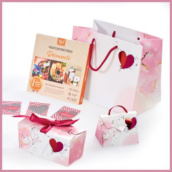 Kit "Tendresse" - Gamme de Packagings St-Valentin prix mini - Embaline