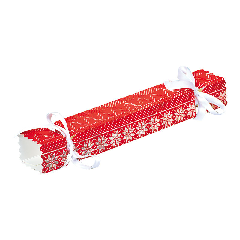 Cracker "Jacquard" - Packaging en forme de papillote pour chocolatier