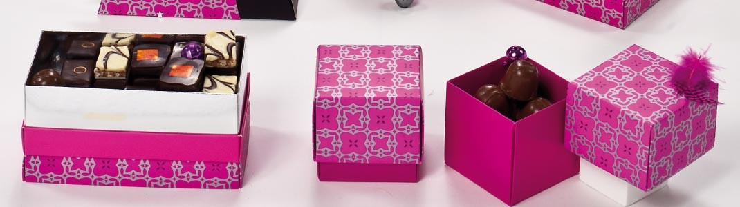 Collection de Packaging "Élégance" pour chocolatiers et confiseurs