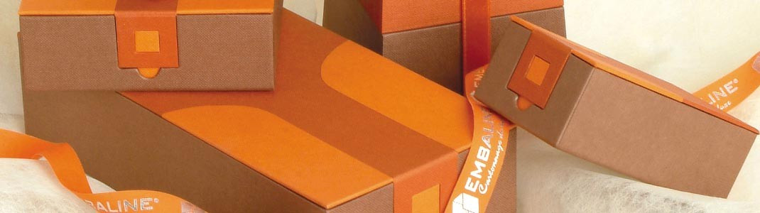 Gamme d'emballages pour chocolatiers "Cannelle" en promotion !