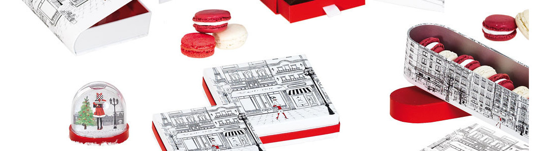 Magic Snow - Gamme d'Emballages alimentaires ambiance Noël pour chocos