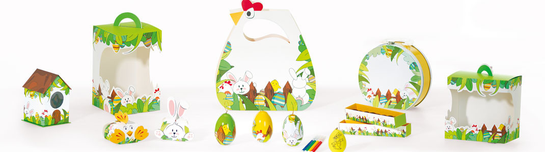 "Cache Cache" - Collection de Packagings pour Chocolats de Pâques