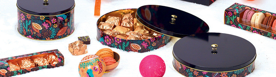 Choco Bohême - Packagings automne/hiver de luxe pour chocolatiers