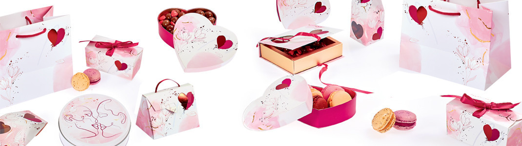 Tendresse - Gamme de Packaging pour la Saint Valentin 2023 - Embaline