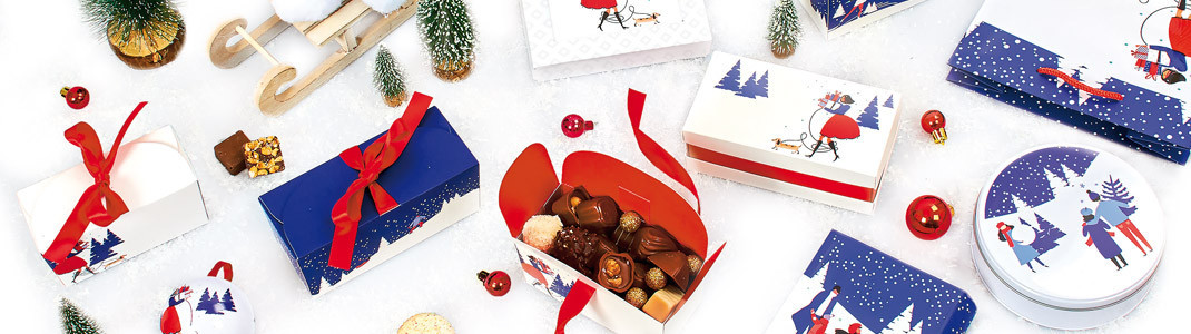 Collection de packagings "French Touch" pour artisans chocolatiers !