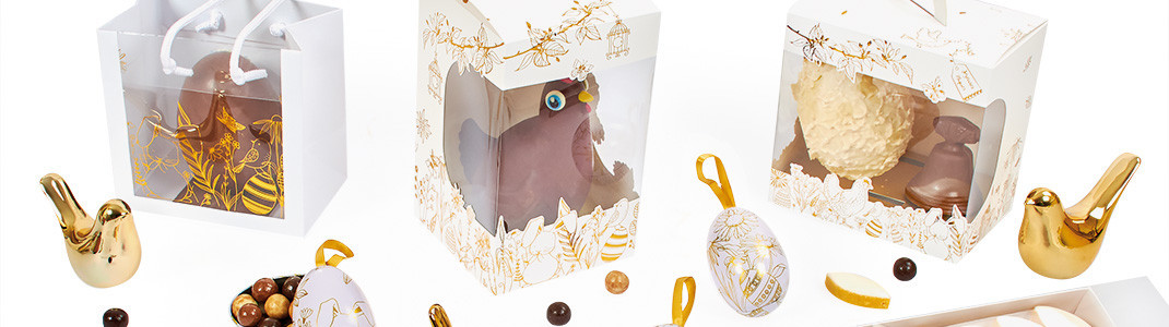 "Purity" - Gamme d'Emballages alimentaires de luxe pour Pâques