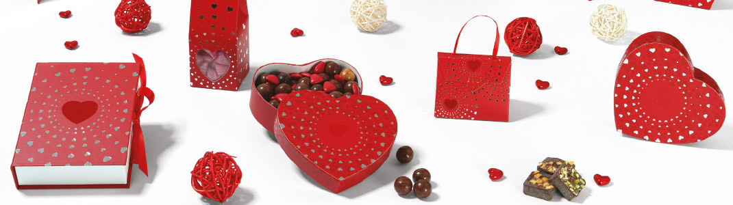 Collection Sortilège : emballages chocolat St-Valentin chic et magique