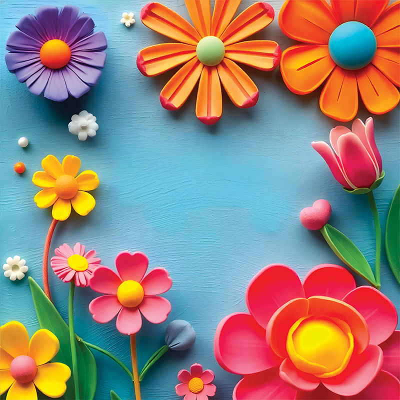 Carte personnalisable Caméléon® dans le thème "Printemps" C-24