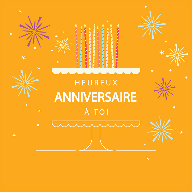 Carte personnalisable Caméléon® - Thème "Événements et Fêtes" I-121