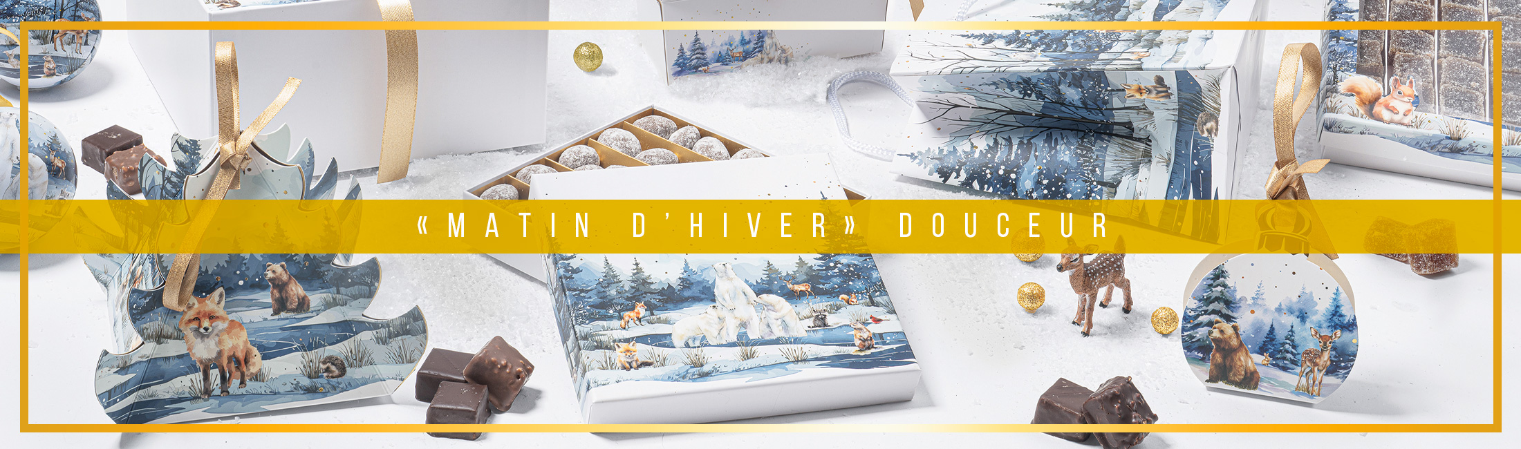 Noël 2026 en avant-première ! Découvrez les nouvelles collections Automne-Hiver de cette année, dont Matin d'Hiver.