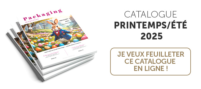 Catalogue Embaline Printemps Pâques 2025 - Emballages alimentaires de luxe (conception made in France) pour professionnels chocolatiers boulangers pâtissiers